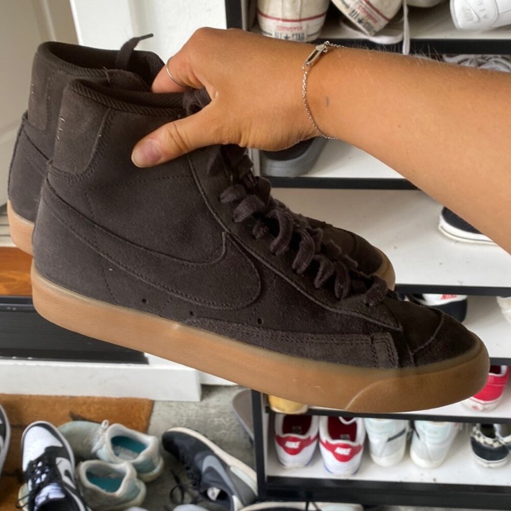 Nike brown shoes